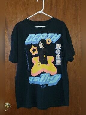 CVLA Anime "Death Valley" Graphic T Shirt Sz Xxl